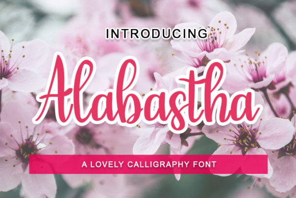 Alabastha: A Handwritten Font for Elegant Design