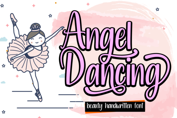 Angel Dancing Font for Business