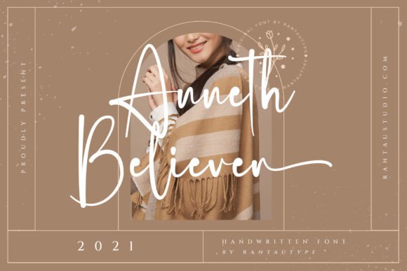 Anneth Believer Font for Business
