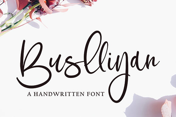 Busllyan: A Whimsical Script Font
