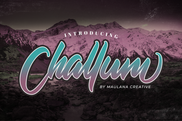 Challum: A Bold Font for Impactful Campaigns