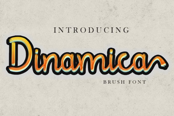 Dinamica: A Script Font for Real-World Design