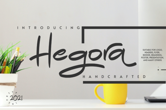 Hegora: A Cool Handwritten Font