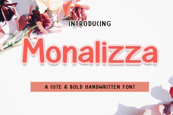 Monalizza: A Sweet Handwritten Typeface