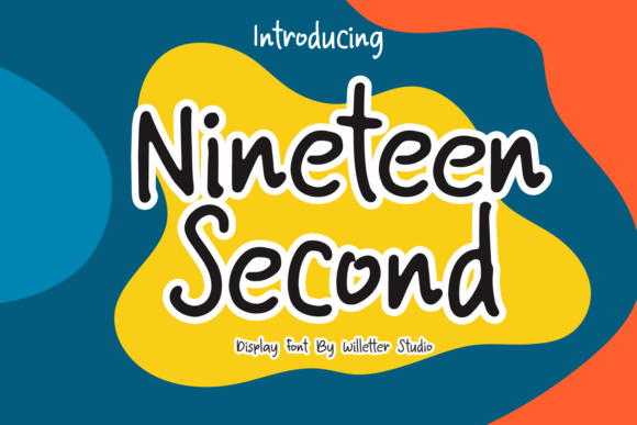 Nineteen Second: A Whimsical Script Font