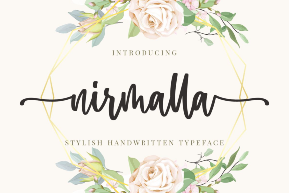 Nirmalla: A Luxurious Script Font