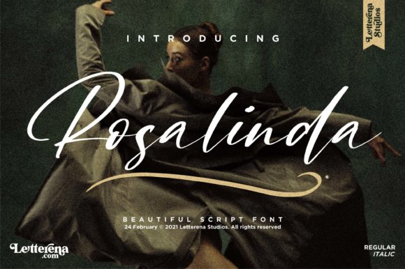 Rosalinda: A Delicate Handwritten Font