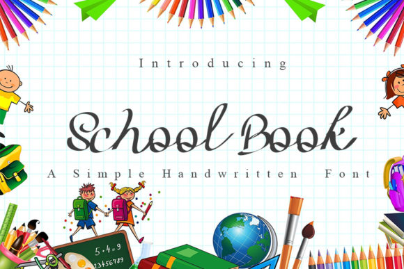 School Book: A Font for Polished Branding