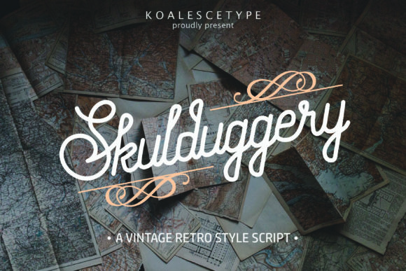 Skulduggery Font for Creative Projects