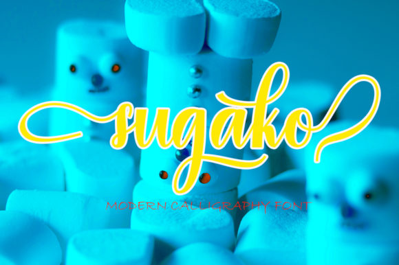 Sugako: A Modern Handwritten Font