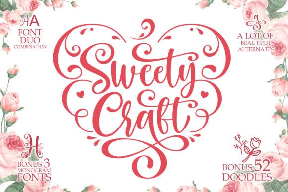 Sweety Craft Font: Elegant Script for Editorial Design